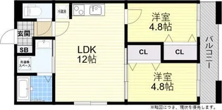 CASA垂水駅前【2階】の間取り