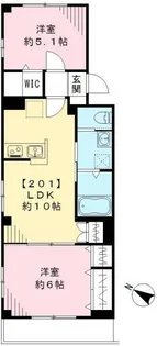 suns三軒茶屋【2階】の間取り
