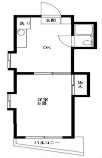 アーバンハイツ【2階】の間取り