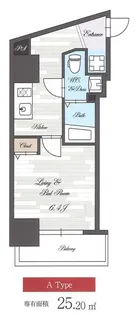GP神戸ステーション【3階】の間取り