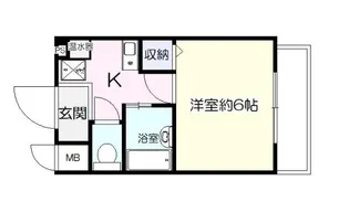 ドム・シンエイ【2階】の間取り