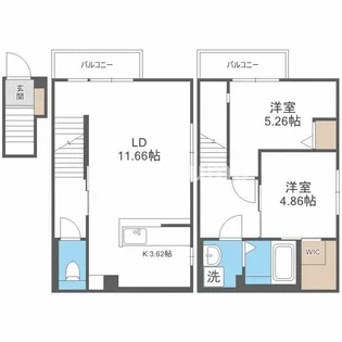 RESIDENCE城西の間取り