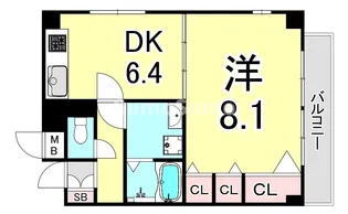 フォレストカーナ【2階】の間取り