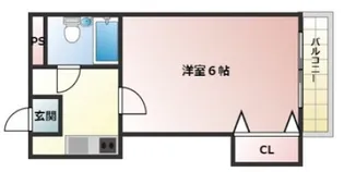 カサ・デ・リコ【3階】の間取り