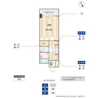 サントピア大橋(旧物件名ABCマンション)【3階】の間取り