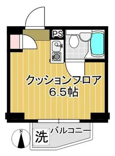 ウェルス用賀台【5階】の間取り