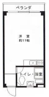 新神戸マンション北館【3階】の間取り