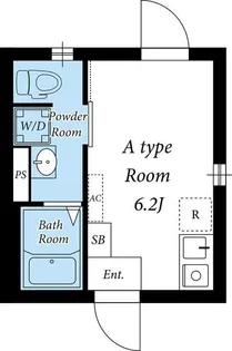 キャッスル廣瀬若林【3階】の間取り