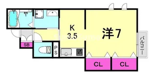 フィエルテ【1階】の間取り