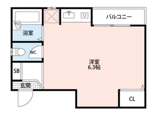 アヴァンセ東神戸【3階】の間取り