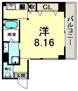 maison du etoiles【4階】の間取り