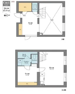 LEGALAND都立大学ANNEXの間取り