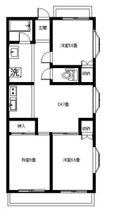 ヴェルセ学芸大【2階】の間取り
