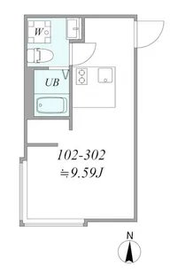 trias185【1階】の間取り