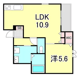 ポラリス【2階】の間取り