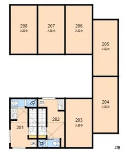 TOKYOβ用賀【2階】の間取り