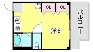 プラネットフィールド兵庫【3階】の間取り