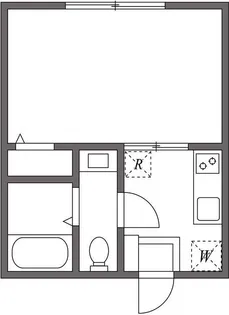 グリーンヒル鷹番【1階】の間取り