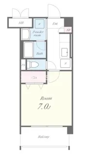 フェアリーメゾン浜【3階】の間取り