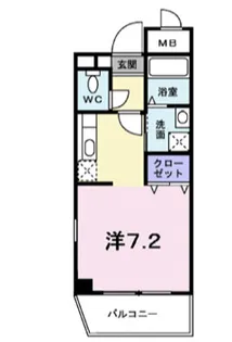 セイバリー仁川【2階】の間取り