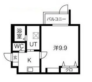 エヌエムサンカンテキャトフA棟【2階】の間取り