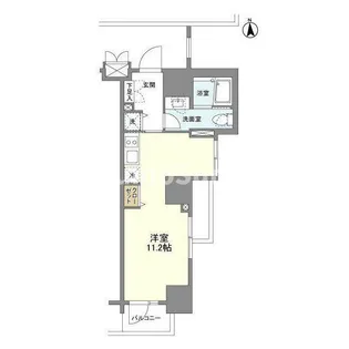 エムレジデンス渋谷神泉【9階】の間取り
