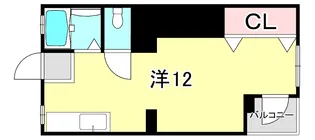 オオギビル【4階】の間取り