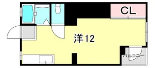 オオギビル【4階】の間取り