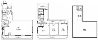 ゴールドウッズ新長田ビルの間取り