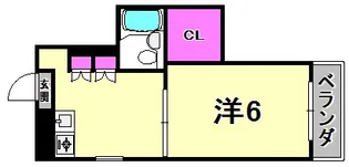サンベールハイム【3階】の間取り