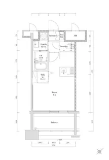 エンクレスト博多駅南GRACE【3階】の間取り