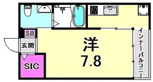 ノイエスレーベン【2階】の間取り