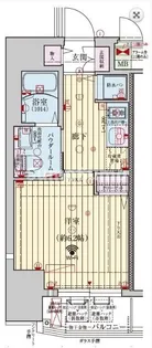 ファーストフィオーレ神戸元町【7階】の間取り