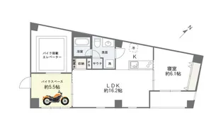 EG-12B【4階】の間取り