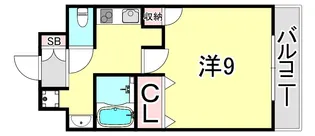 アメニティヒルズI【2階】の間取り