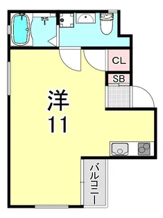 BENISSIMO西宮(ベニッシモ西宮)【1階】の間取り