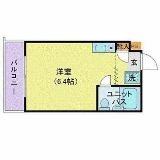 シルフィード用賀【2階】の間取り