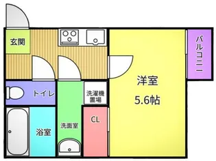 シアッツ目黒【3階】の間取り