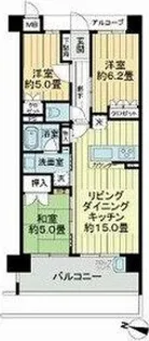 ローレルコート甲子園口【3階】の間取り