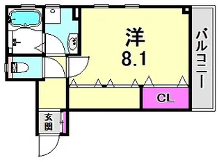 SYクロスロード【3階】の間取り