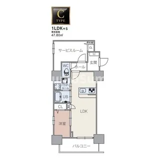 ときわビル【6階】の間取り