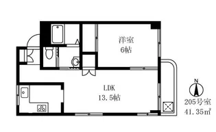 STハイツ【2階】の間取り