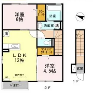 メゾンベージュの間取り