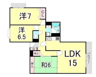 上ヶ原TWENTY EIGHT【4階】の間取り