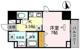 エトワール尼崎(長洲本通1丁目)【4階】の間取り