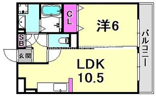 ナイスコートⅡ【1階】の間取り