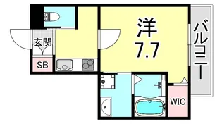 Ke Ola HouII【1階】の間取り