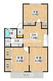 ベルフォーレ【2階】の間取り