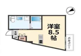 Giulia須磨浦Ⅰ【2階】の間取り