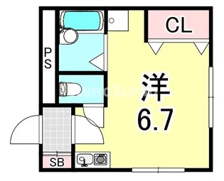 サニーコート高橋【3階】の間取り